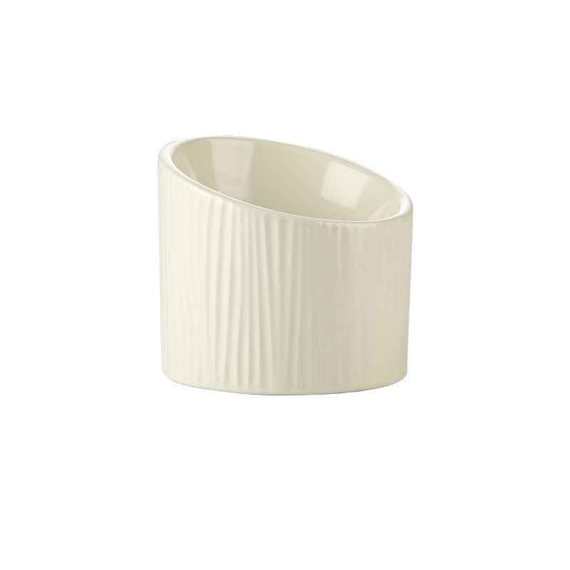 High Rise Ceramic Cat Bowl - Luxe Whiskers