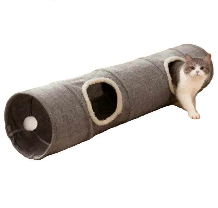 Foldable Cat Tunnel - Luxe Whiskers