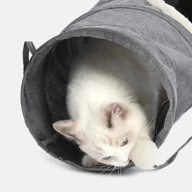 Foldable Cat Tunnel - Luxe Whiskers
