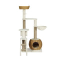 i.Pet Condo Rattan Tower - 138cm - Luxe Whiskers
