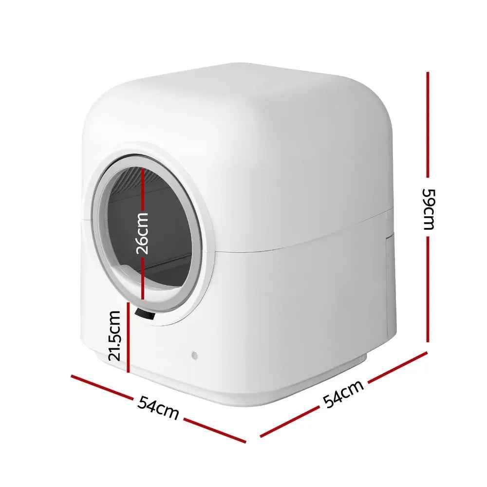 i.Pet Automatic Cleaning Cat Litter Box - Luxe Whiskers