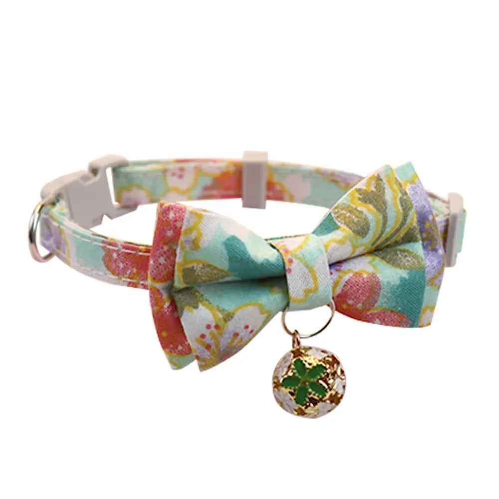 Lattice Bow Cat Collar