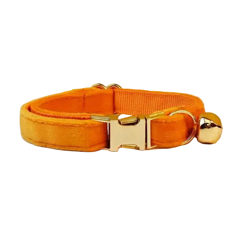 Velvet Bow Cat Collar - Luxe Whiskers