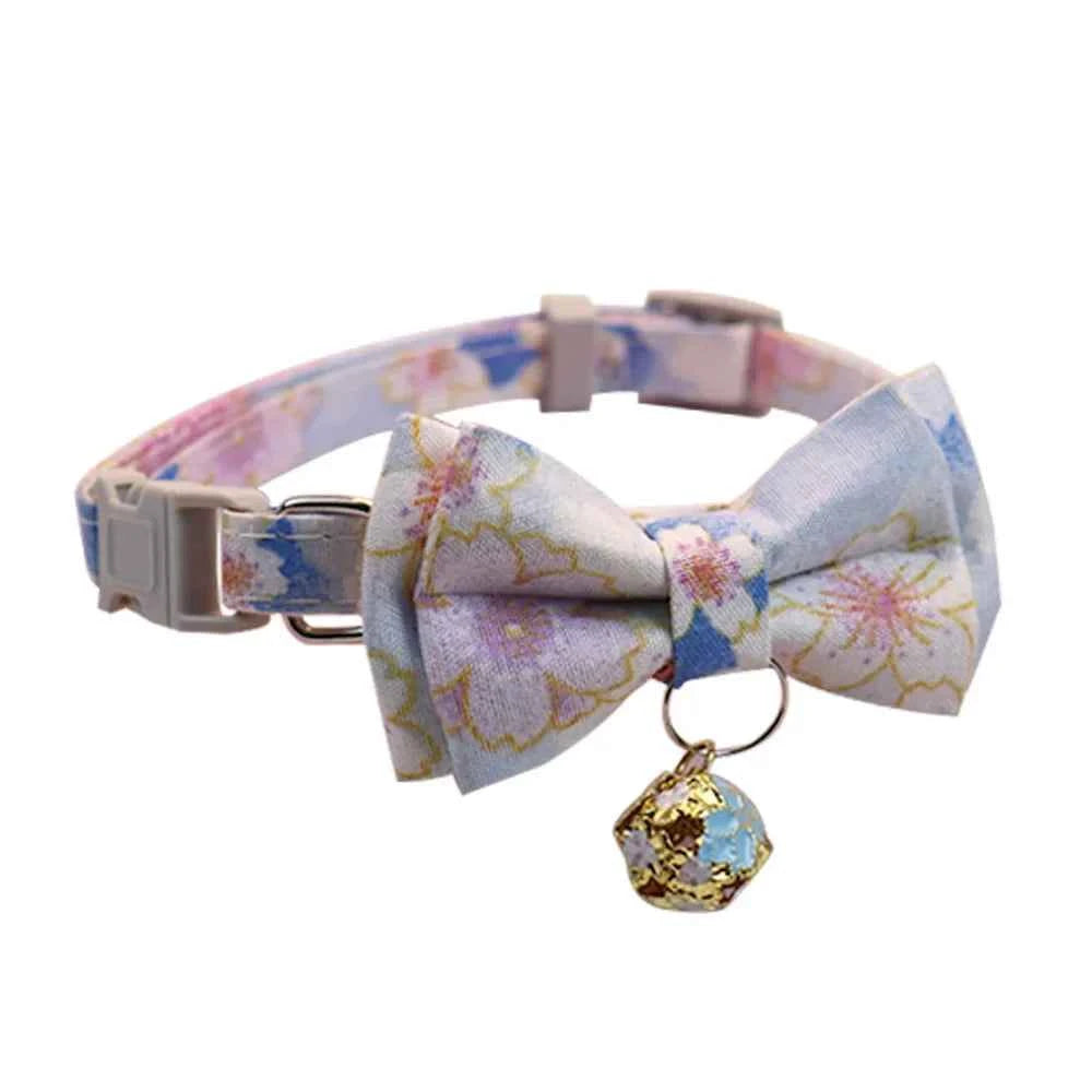 Lattice Bow Cat Collar