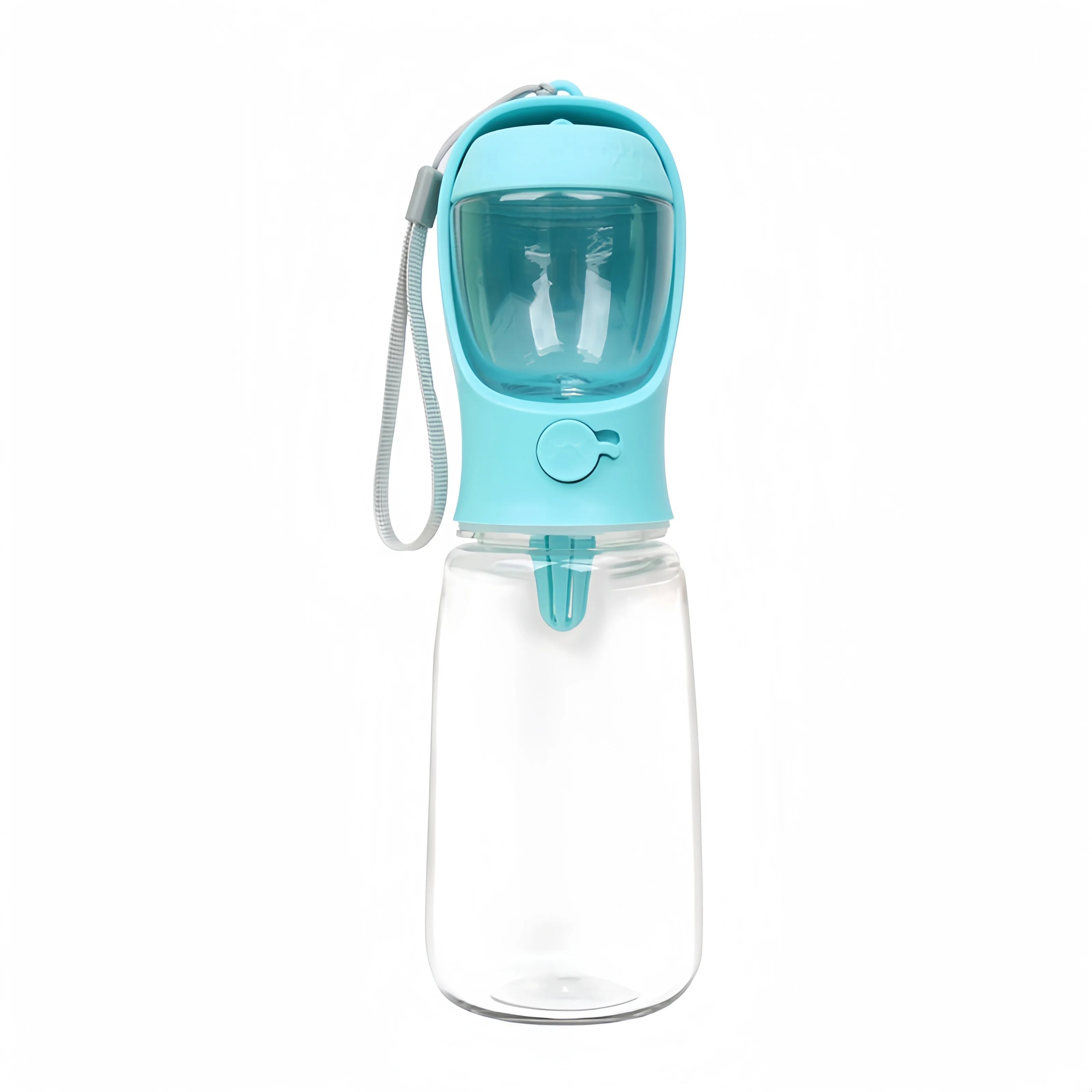 Travel Pet Water Bottle With Food Dispenser - Luxe Whiskers