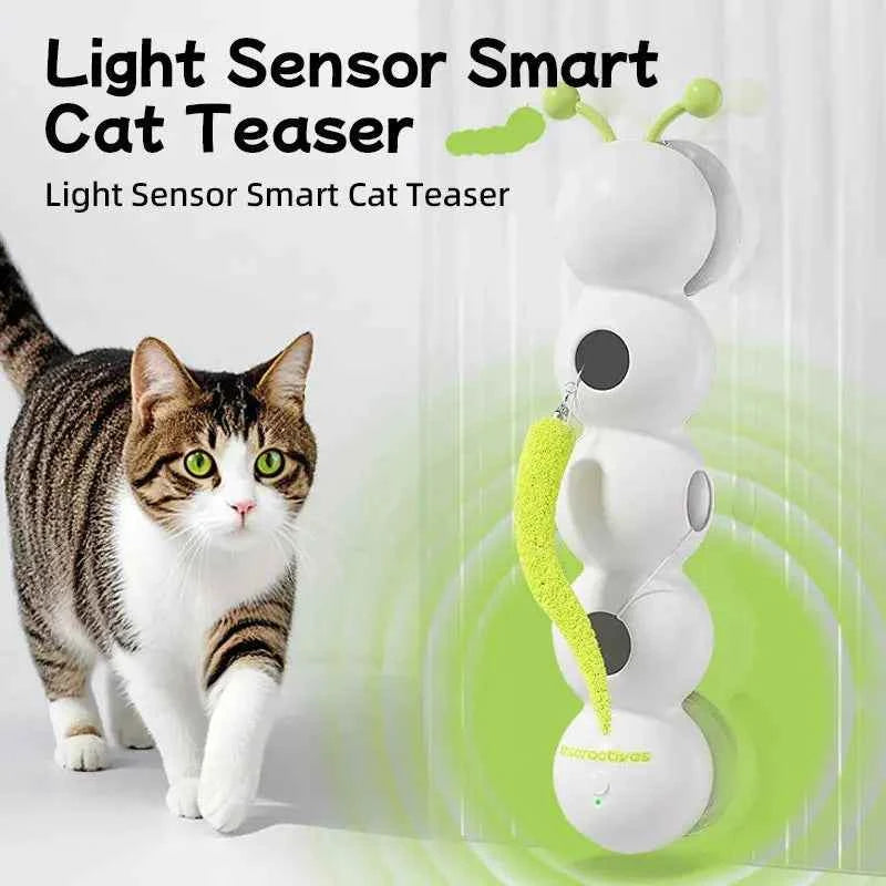 Electric Caterpillar Cat Teasing Toy - Luxe Whiskers
