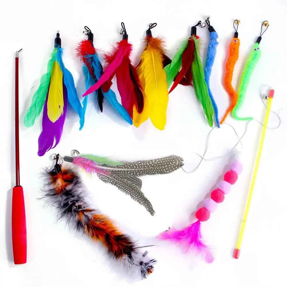 Interactive Value Cat Toy Sets - Luxe Whiskers