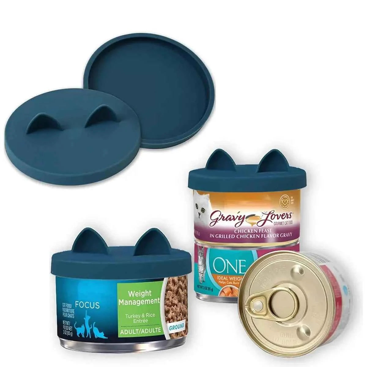 Silicone Cat Food Can Lid - Luxe Whiskers