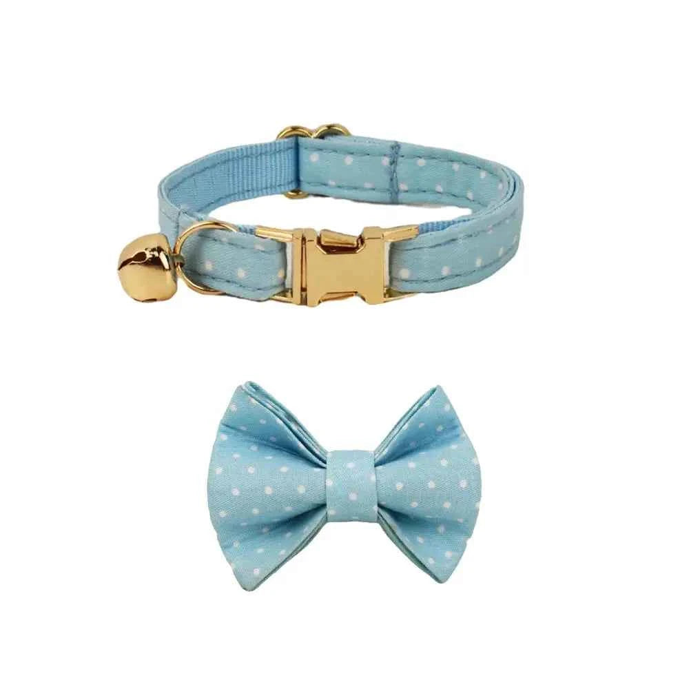 Adjustable Bow Cat Collar - Luxe Whiskers