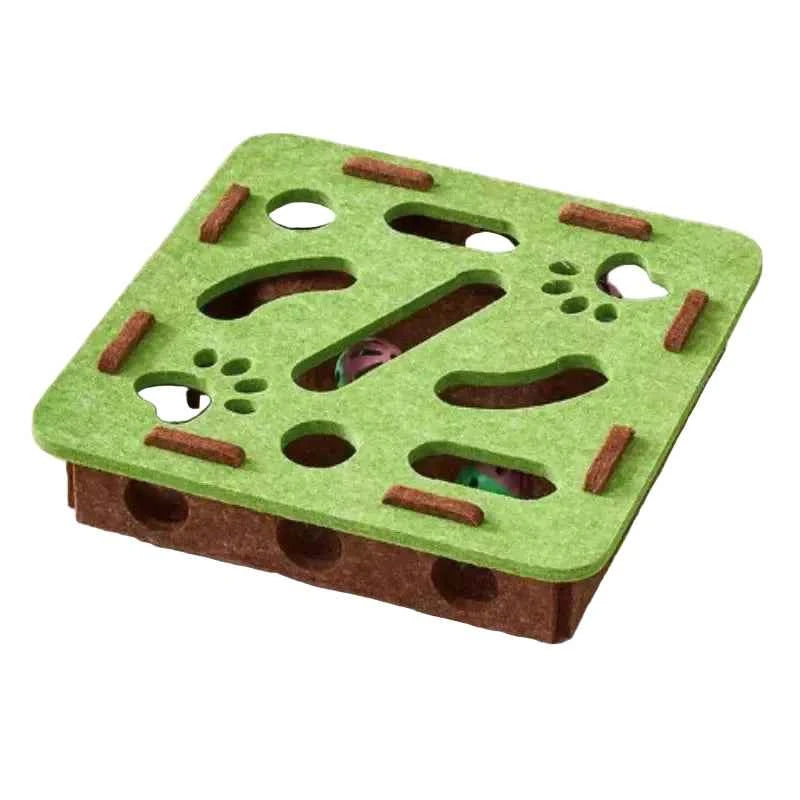 Interactive Cat Puzzle Toy - Luxe Whiskers