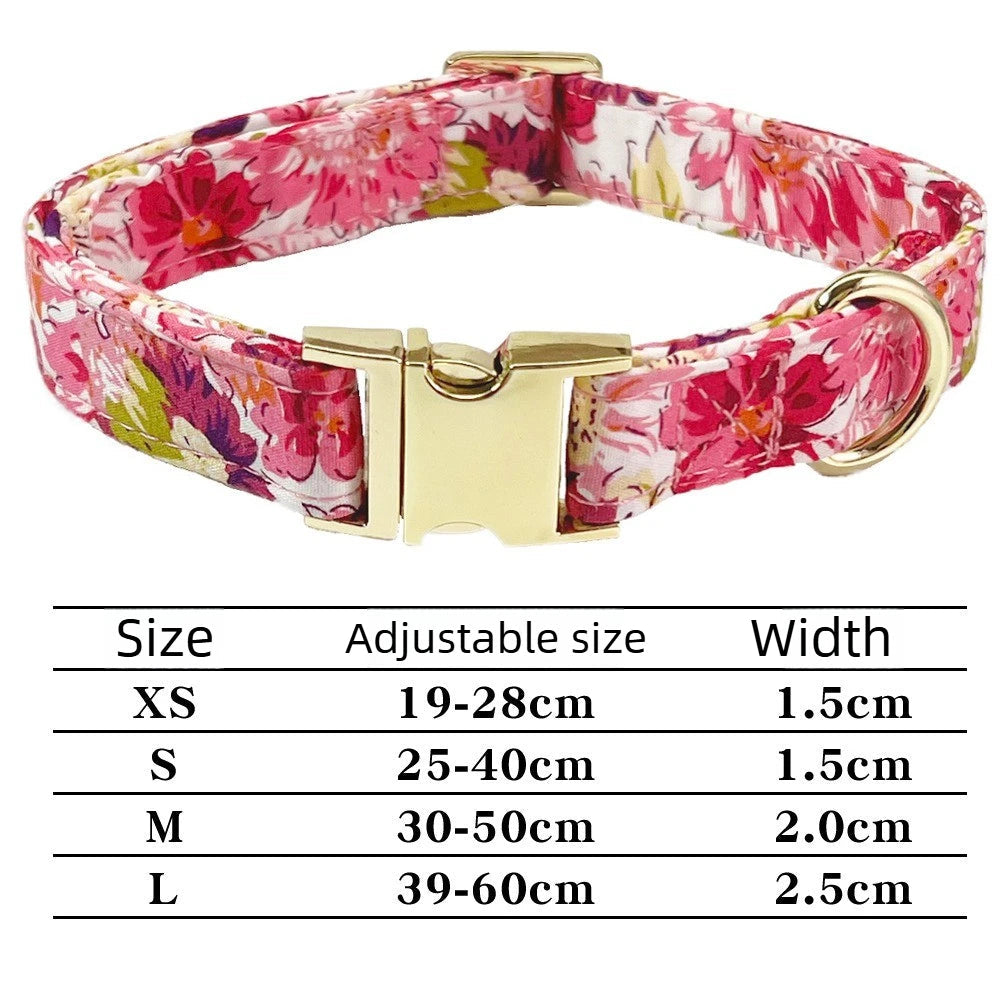 Floral Cat Collar - Luxe Whiskers