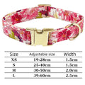 Floral Cat Collar - Luxe Whiskers