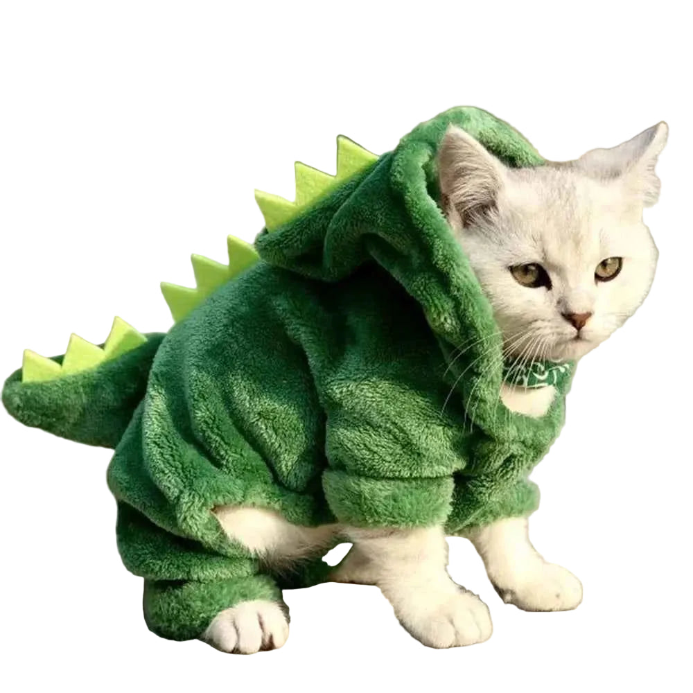 Small And Medium-Sized Dog, Dog, Cat, Pet Supplies, Clothing, Autumn And Winter Cotton Clothes, Transformation Clothes - Luxe Whiskers