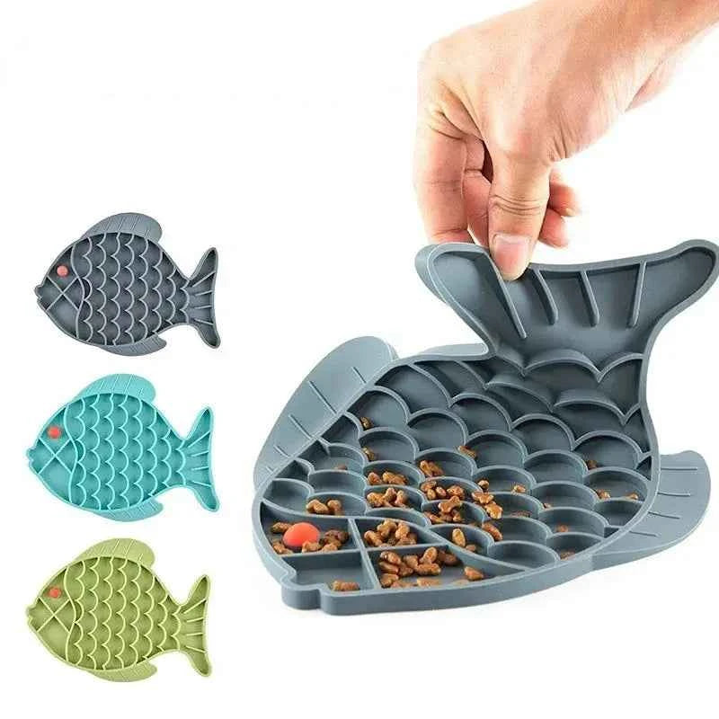 Slow Feeding Cat Mat - Luxe Whiskers