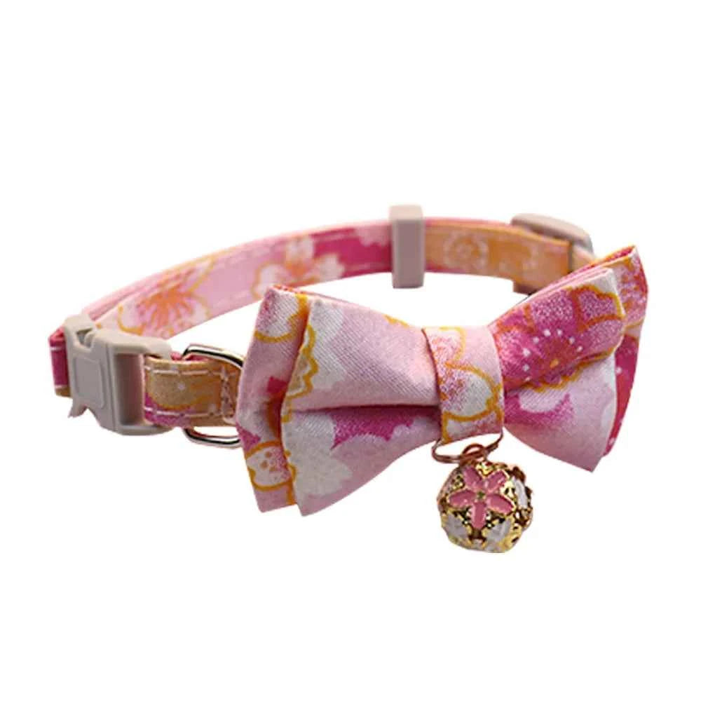 Lattice Bow Cat Collar