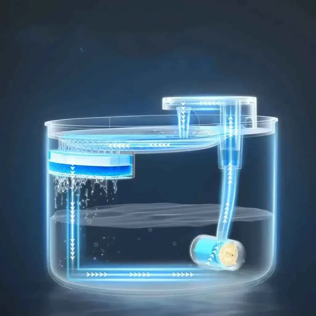 Cat Water Fountain - Luxe Whiskers