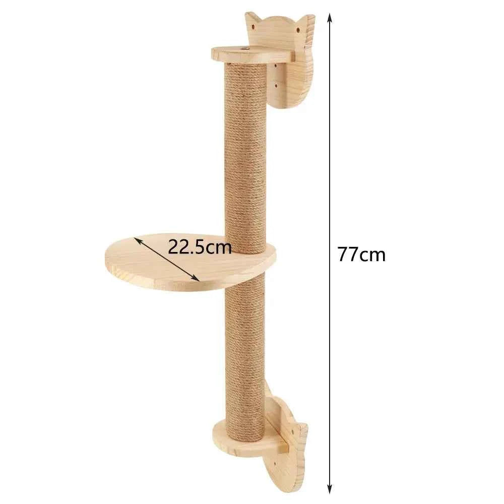 Wall Mounted Cat Furniture - Scratching Posts, Hammock, Steps & More! - Luxe Whiskers