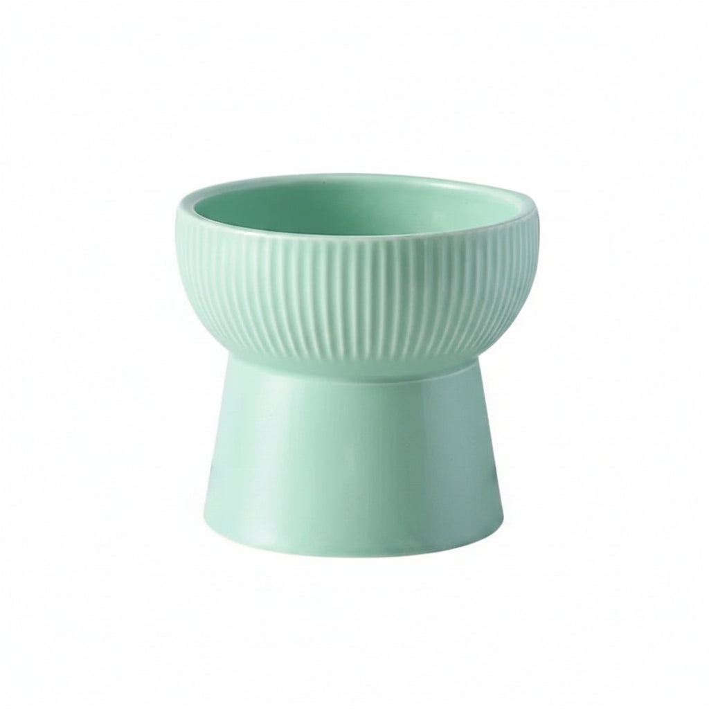 Nordic Cat Food Water Bowl - white
