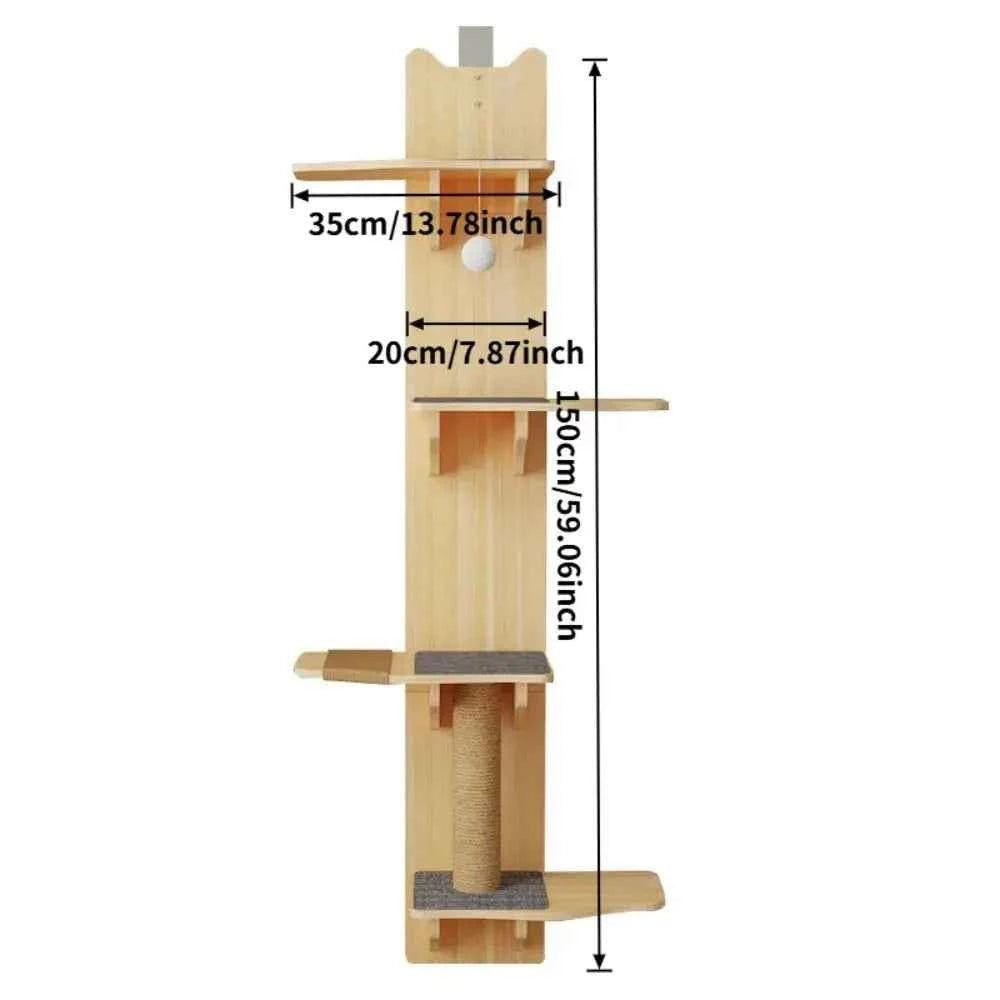 Cat Hanging Door Tower - Luxe Whiskers