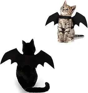 Cat Halloween Costume - Bat Set
