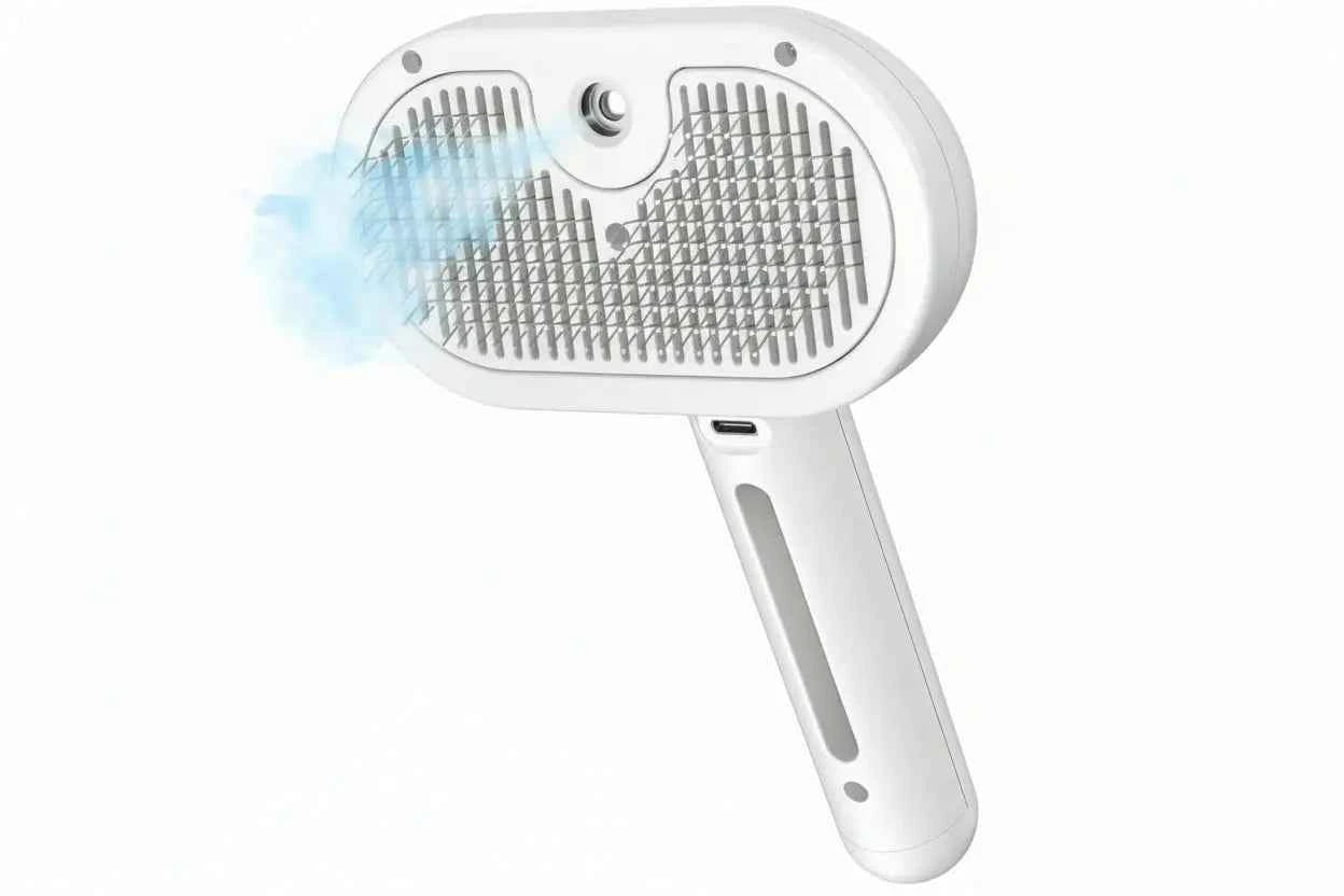 Pet Steam Brush - Luxe Whiskers