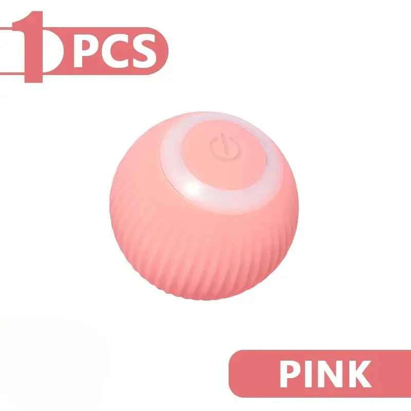 Cat Interactive Ball Smart Cat Toys Electronic Interactive Cat Toy Indoor Automatic Rolling Magic Ball PetAccessories - Luxe Whiskers