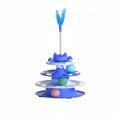 3 Tier Track Ball Cat Tower - Luxe Whiskers