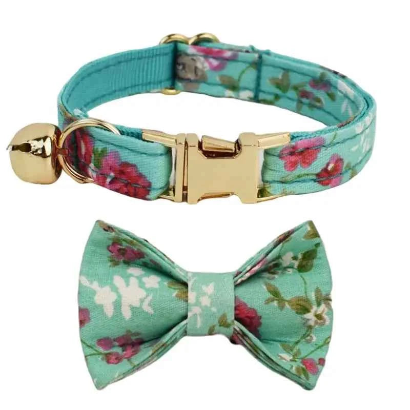 Adjustable Bow Cat Collar - Luxe Whiskers