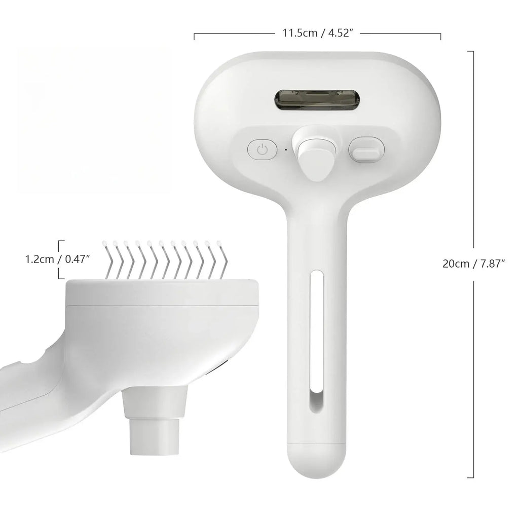 Pet Steam Brush - Luxe Whiskers
