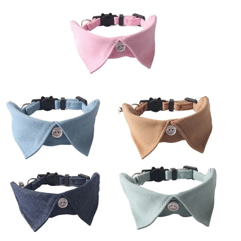 Tuxedo Ties Cat Collar - Dark Blue