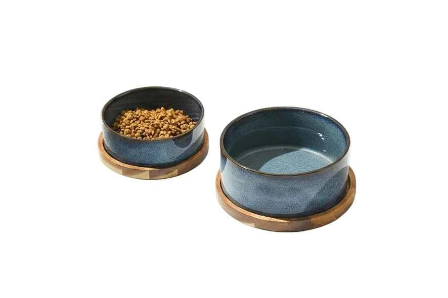 Ceramic Cat Feeding Bowl - Luxe Whiskers