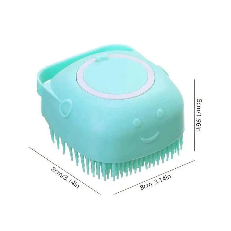 Silicone Bathing Cat Brush - Luxe Whiskers