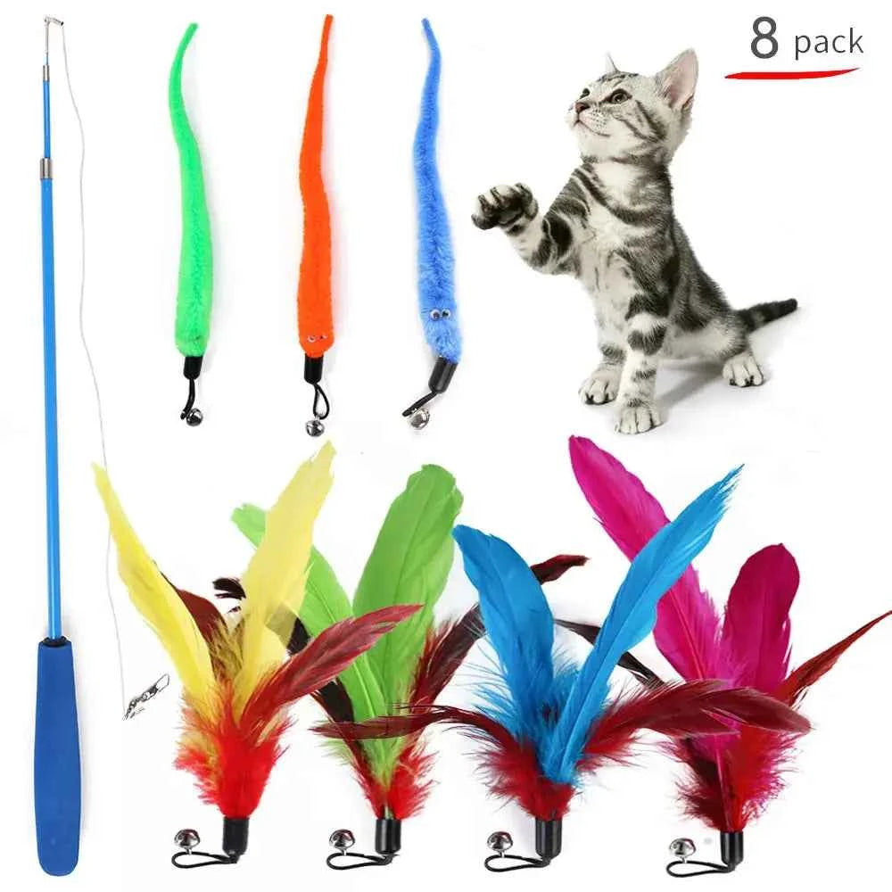 Interactive Value Cat Toy Sets - Luxe Whiskers