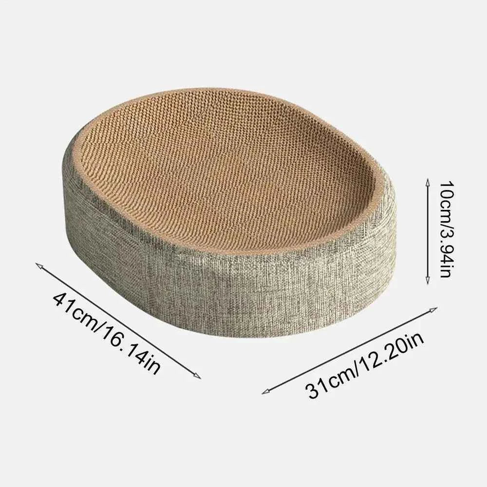 Sisal Scratch Cat Board - Luxe Whiskers