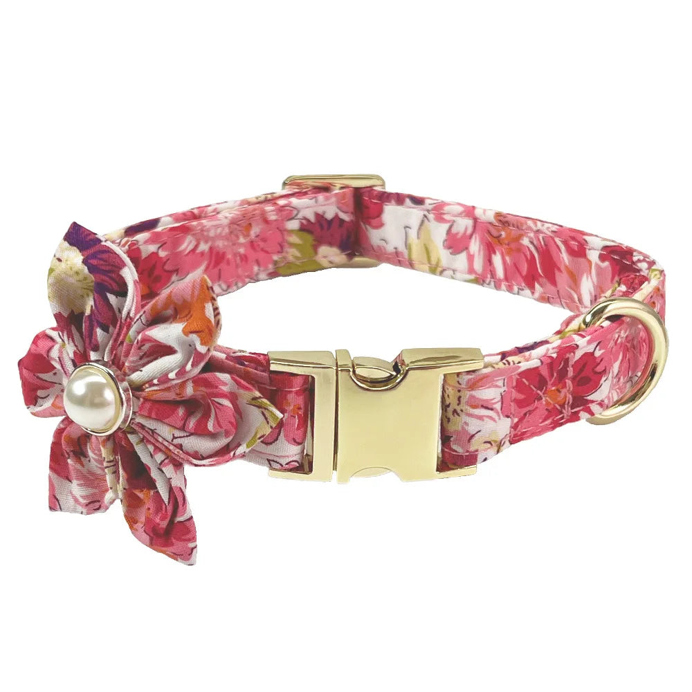 Floral Cat Collar - Luxe Whiskers