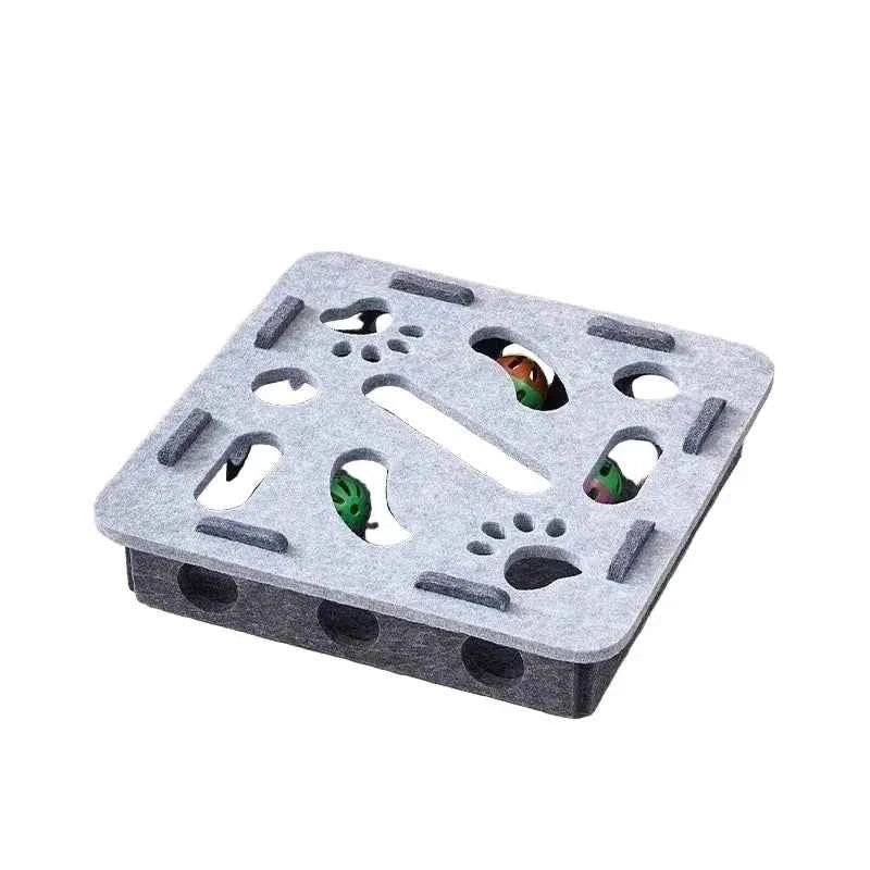 Interactive Cat Puzzle Toy - Luxe Whiskers