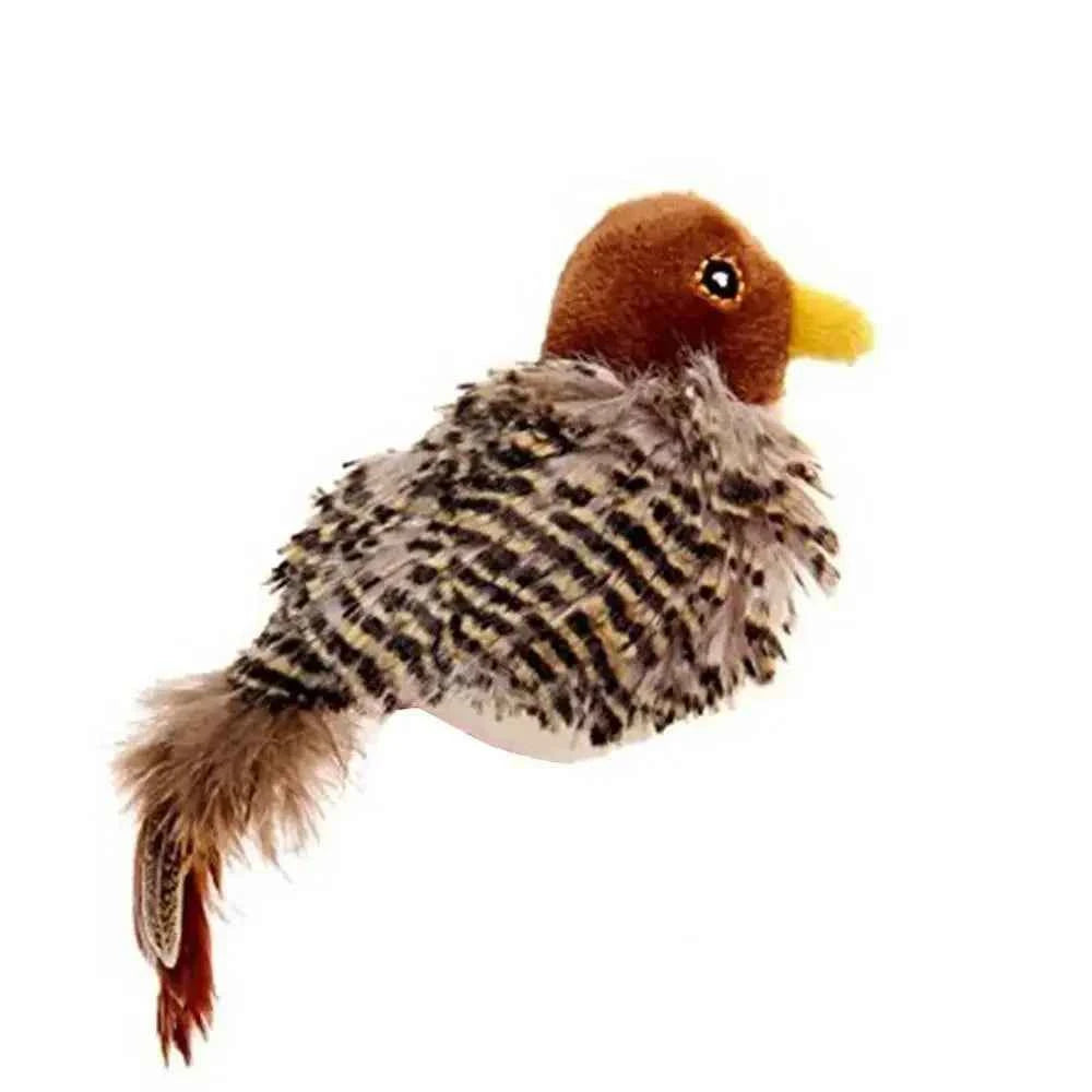 Interactive Chirping Bird Toy - Luxe Whiskers