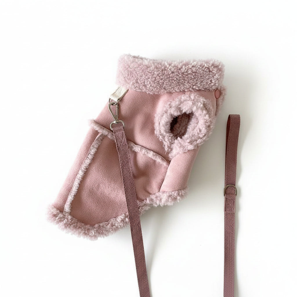 Winter Cat Fleece Coat - Luxe Whiskers