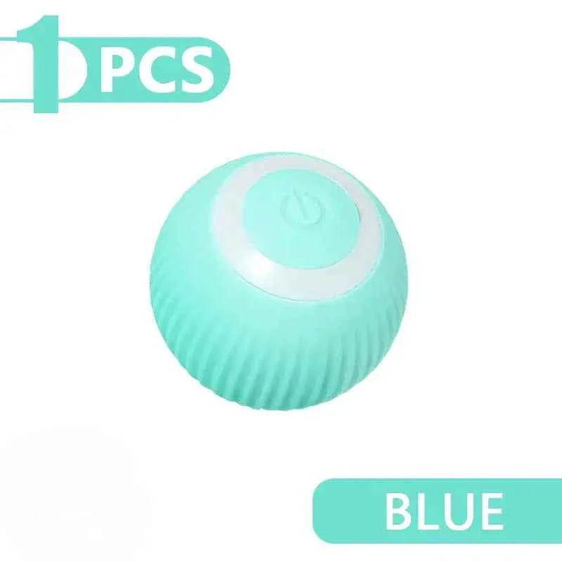 Cat Interactive Ball Smart Cat Toys Electronic Interactive Cat Toy Indoor Automatic Rolling Magic Ball PetAccessories - Luxe Whiskers