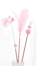 3/4 PCS Cat Feather Teasing Wand - Luxe Whiskers
