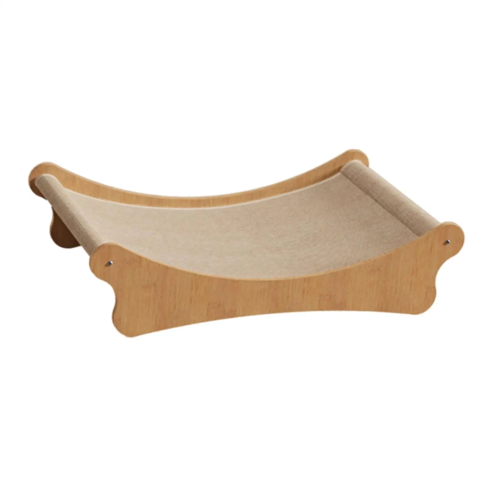 Wooden Cat Scratcher Bed