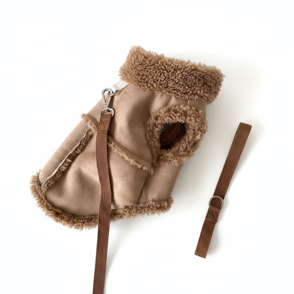 Winter Cat Fleece Coat - Luxe Whiskers