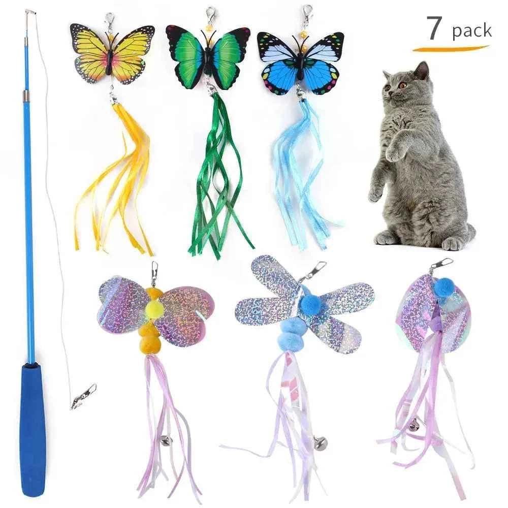 Interactive Value Cat Toy Sets - Luxe Whiskers