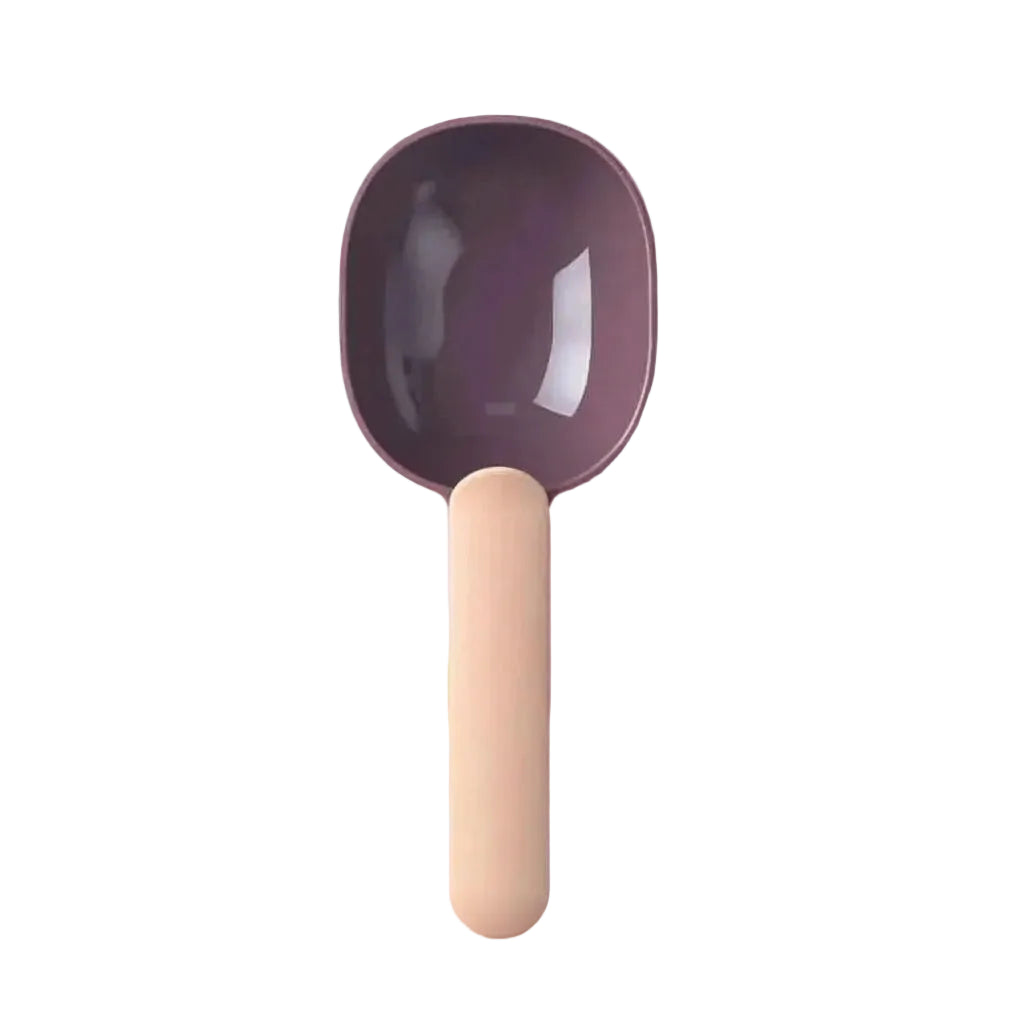 Pet Food Shovel with Sealing Bag Attachment - Luxe Whiskers