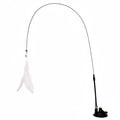 Suction Cup Feather Cat Wand - Luxe Whiskers