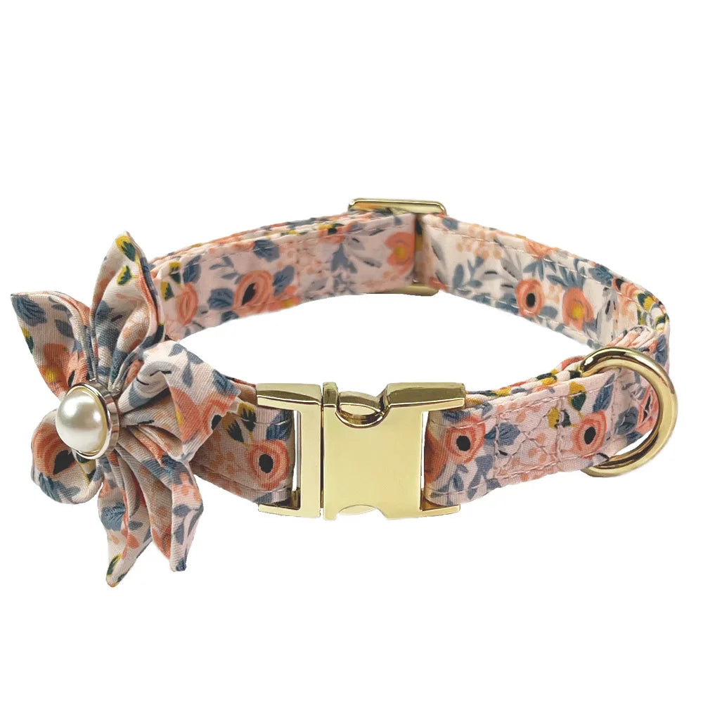 Floral Cat Collar - Luxe Whiskers