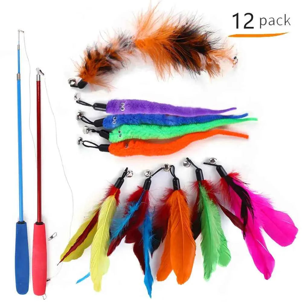 Interactive Value Cat Toy Sets - Luxe Whiskers