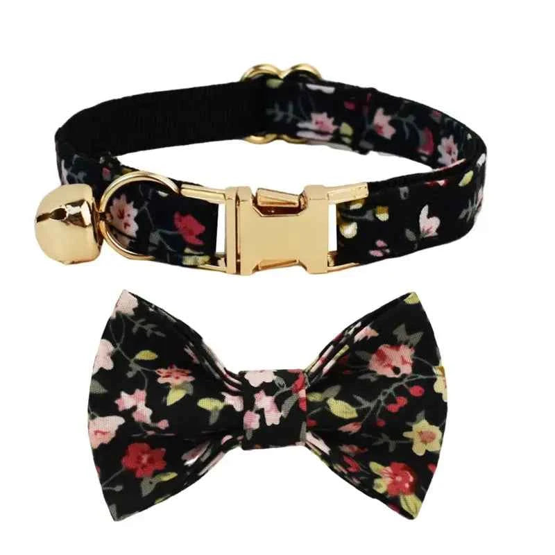 Adjustable Bow Cat Collar - Luxe Whiskers