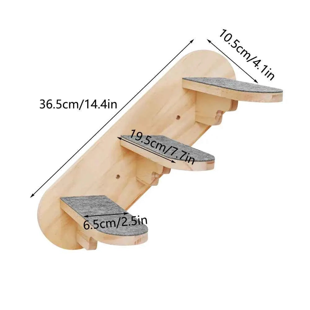 Wall Mounted Cat Furniture - Scratching Posts, Hammock, Steps & More! - Luxe Whiskers