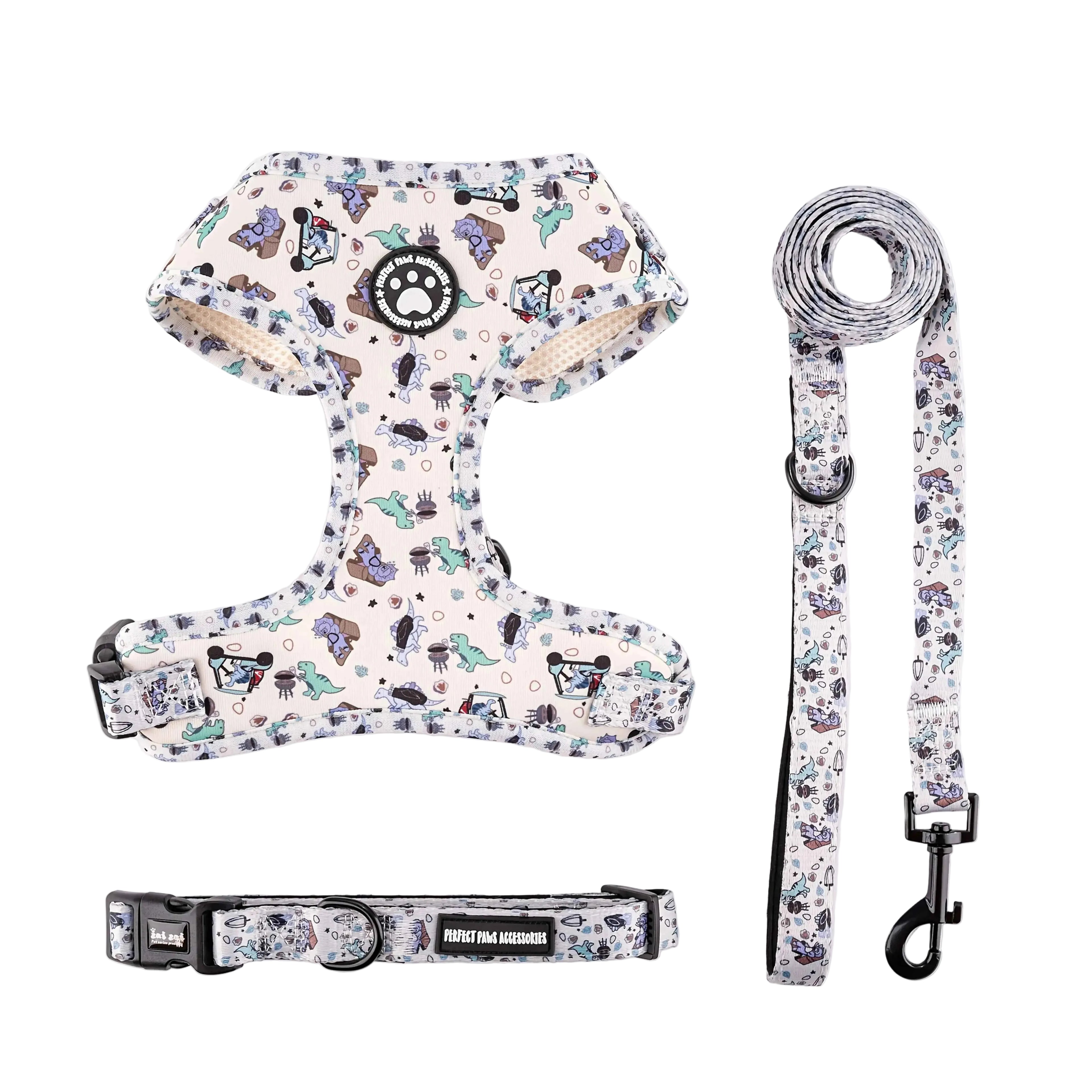 Cat Collar Harness Sets - Luxe Whiskers